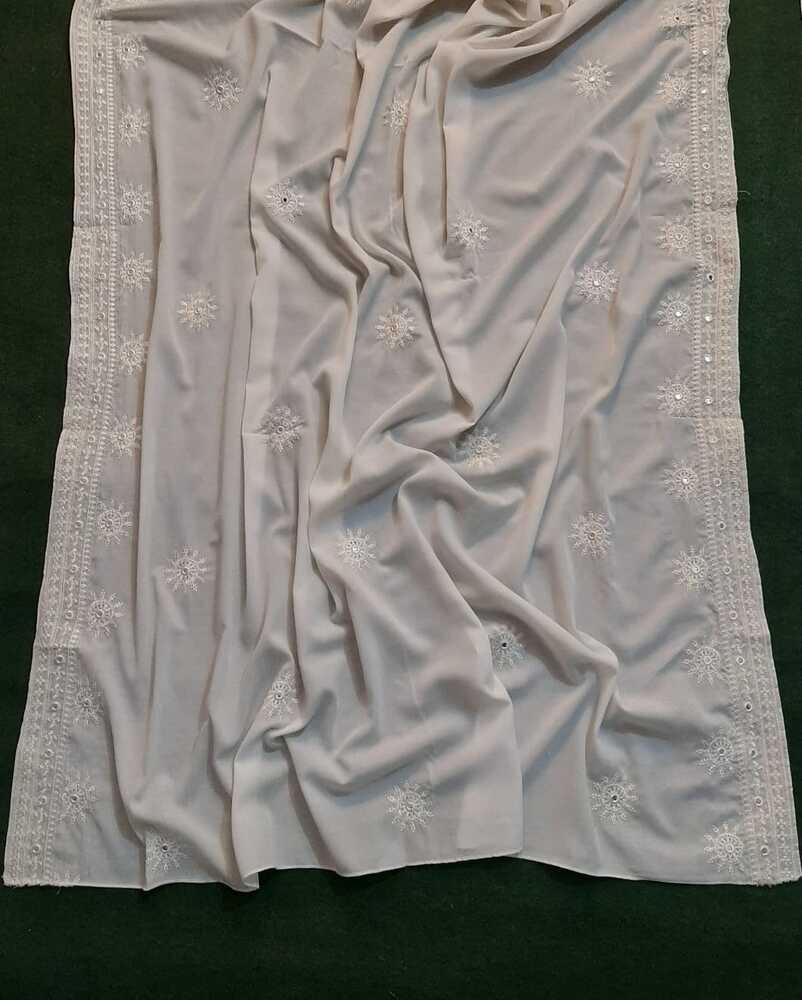 Embroided Swiss Lawn Summer Shawl Chaddar - SH108