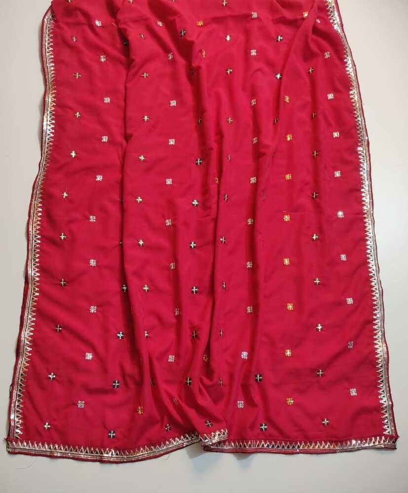 Embroided Swiss Lawn Summer Shawl Chaddar - Black - SH138