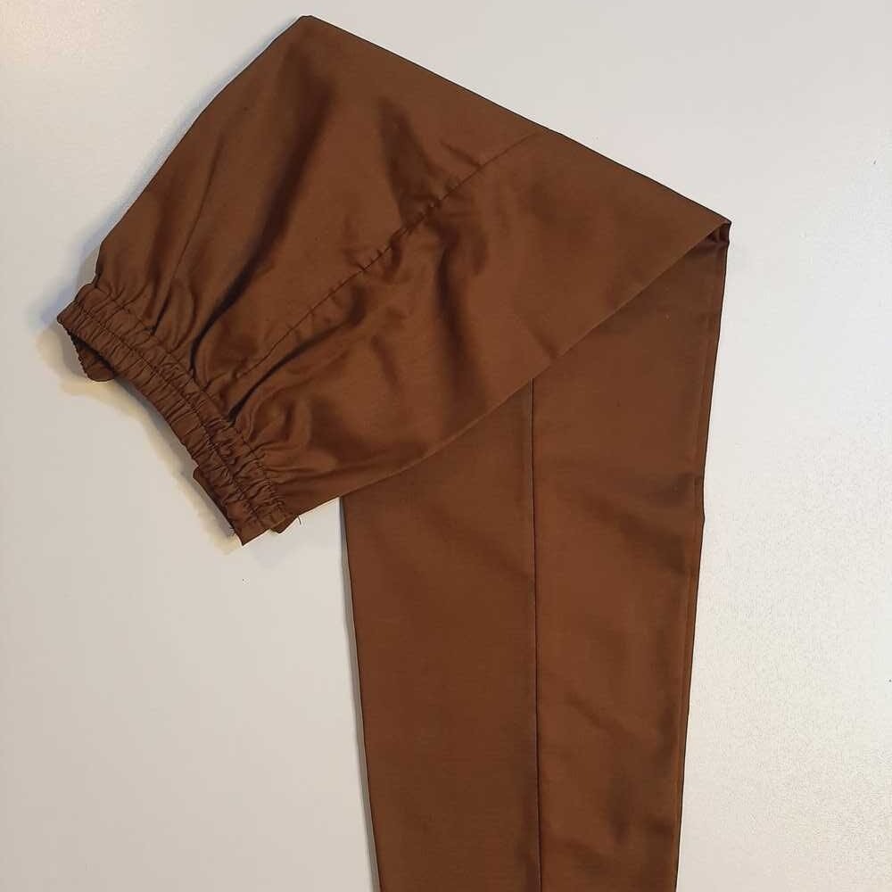 brown kids trouser