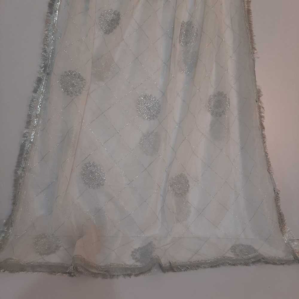 Gota Work Dupatta For Wedding Party  - Net -  ZD632