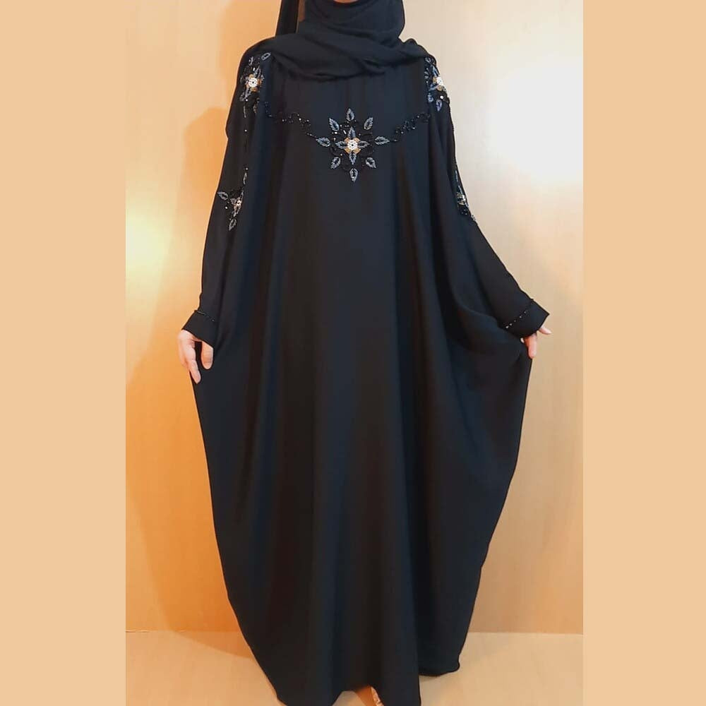 Hand Work Baggy Abaya - ZA149