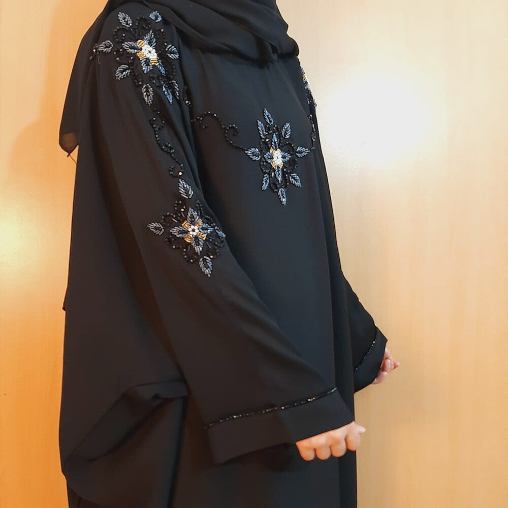 Hand Work Baggy Abaya - ZA149