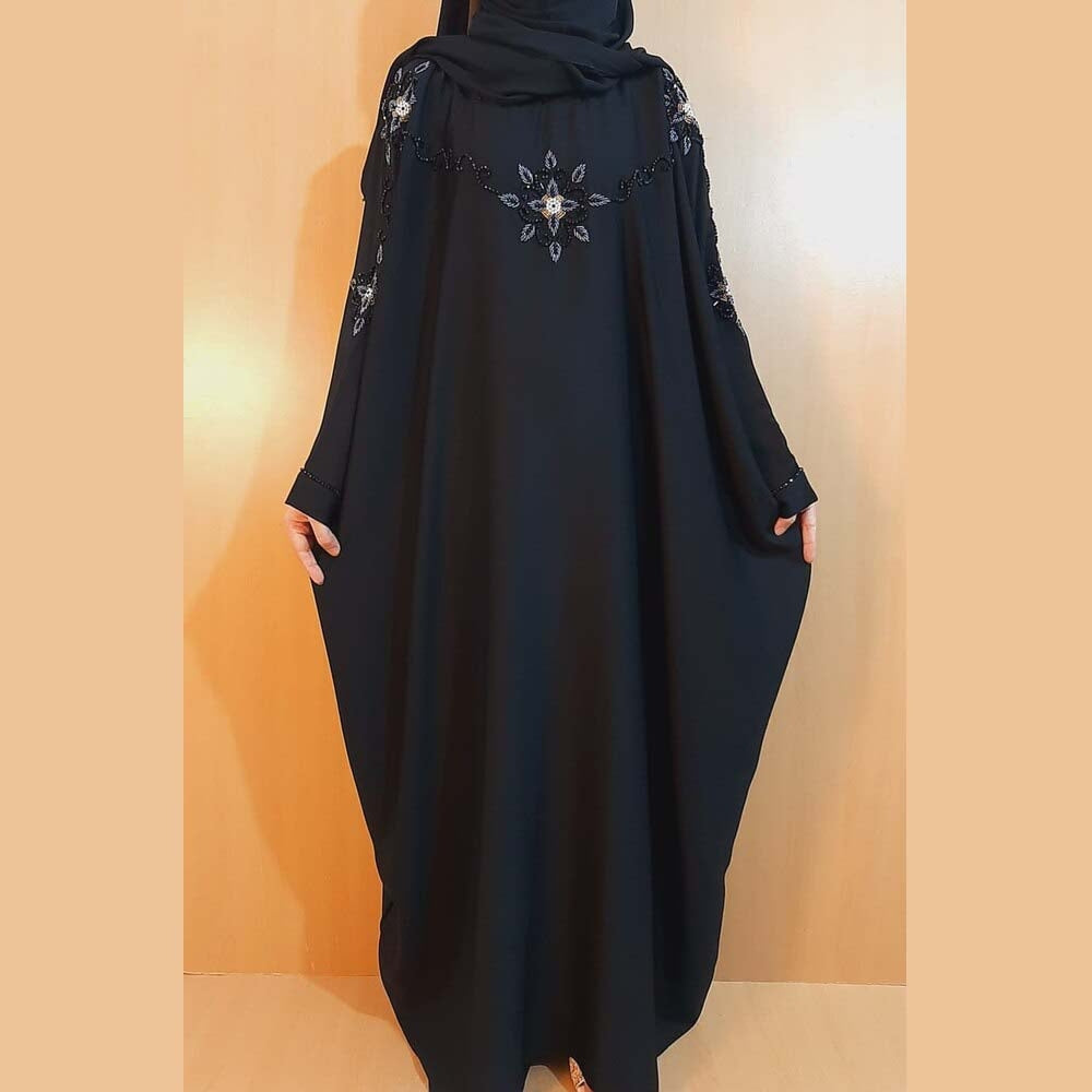 Hand Work Baggy Abaya - ZA149