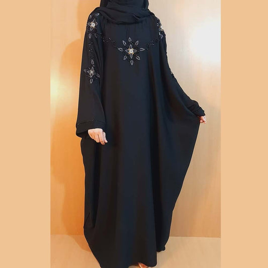 Hand Work Baggy Abaya - ZA149