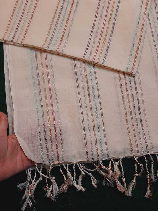 Khaadi Net Dupatta Dyeable - Multi - ZD615