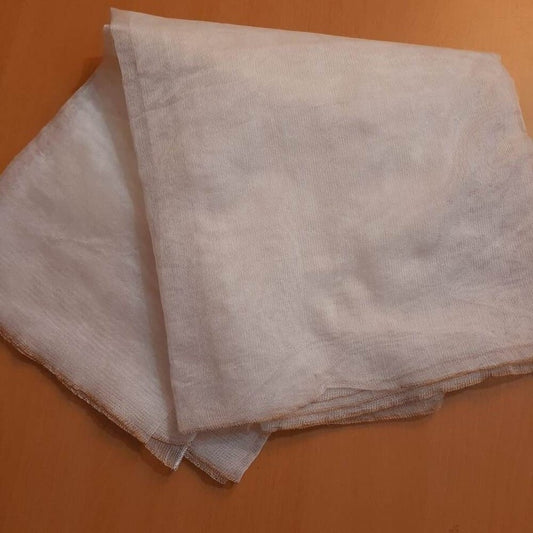 Khaadi Net dupatta - Dyeable - ZD852