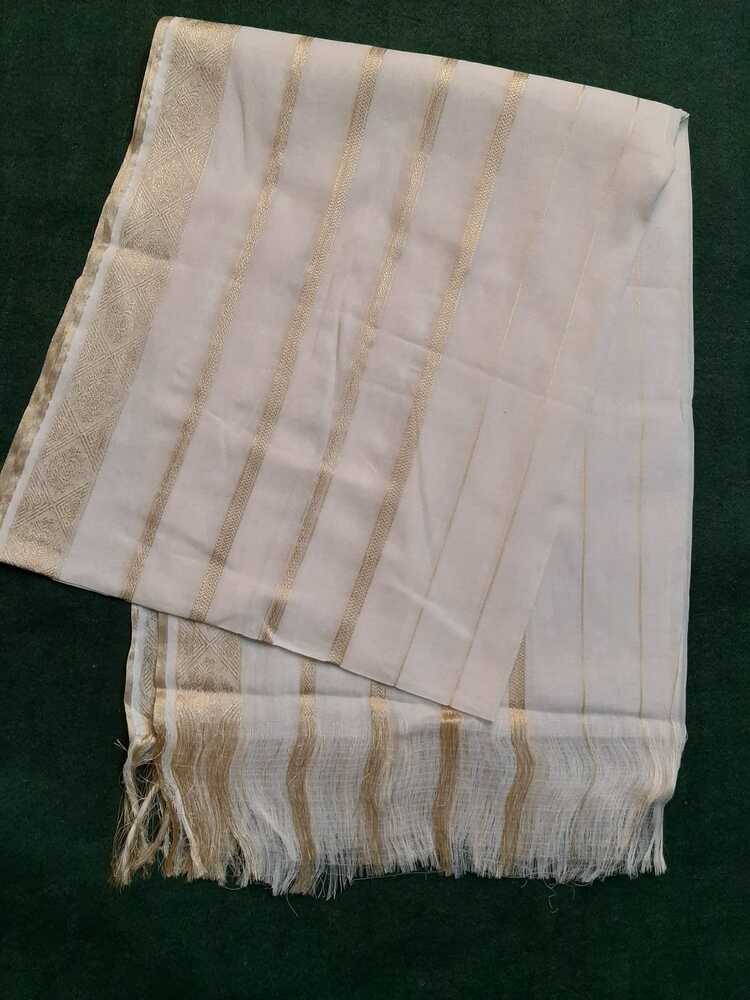 Khaadi Net Gold Zari Dyeable Dupatta
