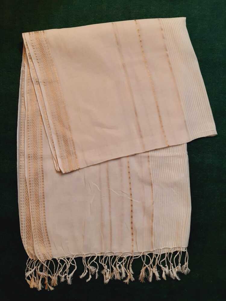 Khaadi Net Gold Zari Dyeable Dupatta