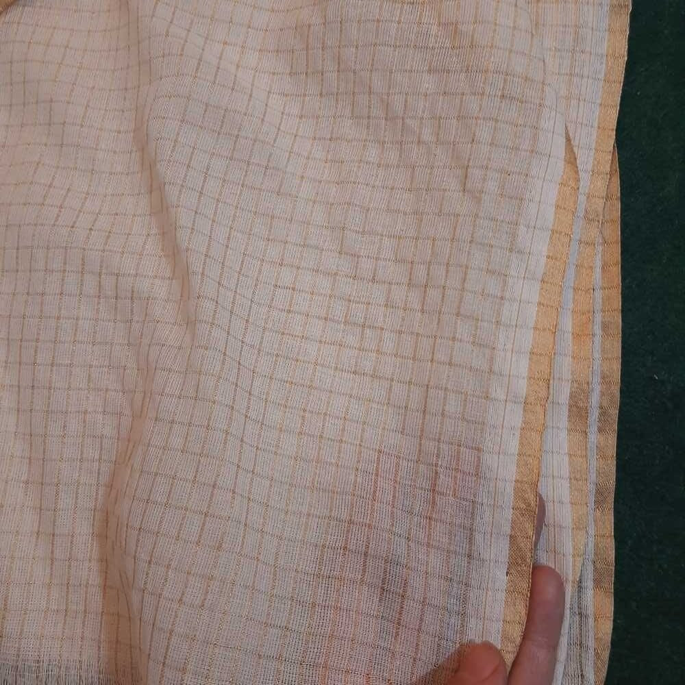 Khaadi Net Gold Zari Dyeable Dupatta