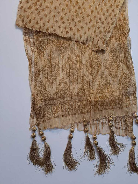 Maisuri Dupatta With Tassels - ZD08