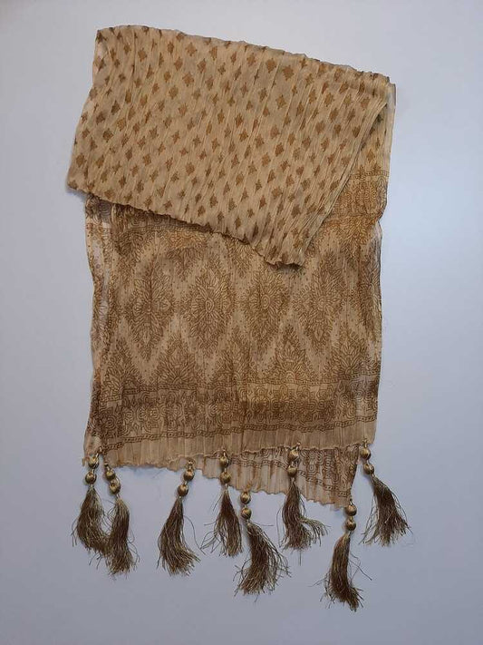 Maisuri Dupatta With Tassels - ZD08