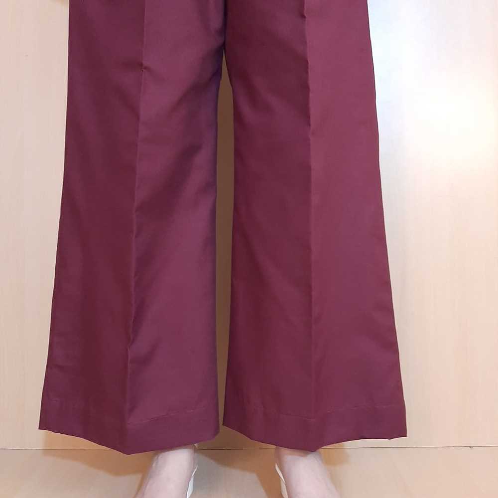 Maroon palazzo for women