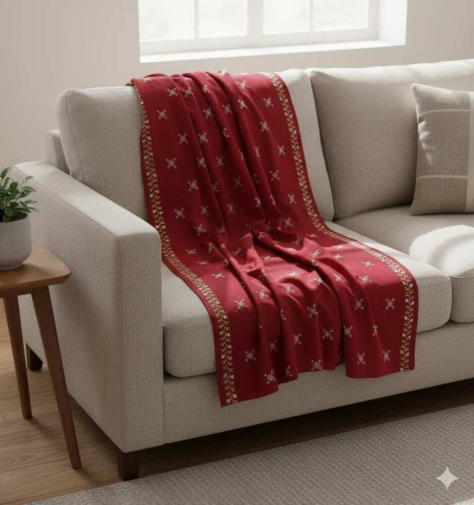 Embroided Swiss Lawn Summer Shawl - SH143