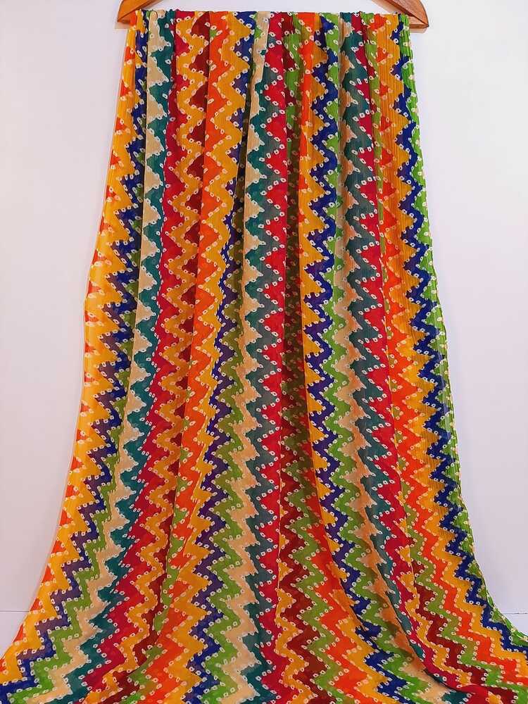 Multi Chiffon Dupatta - ZD107