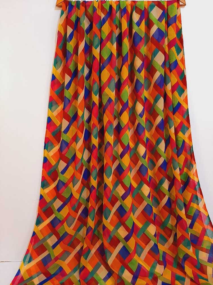 Multi Chiffon Dupatta - ZD113