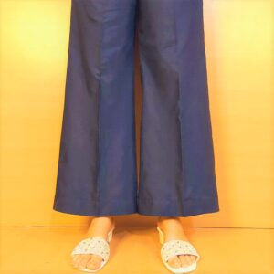 Navy flapper trouser