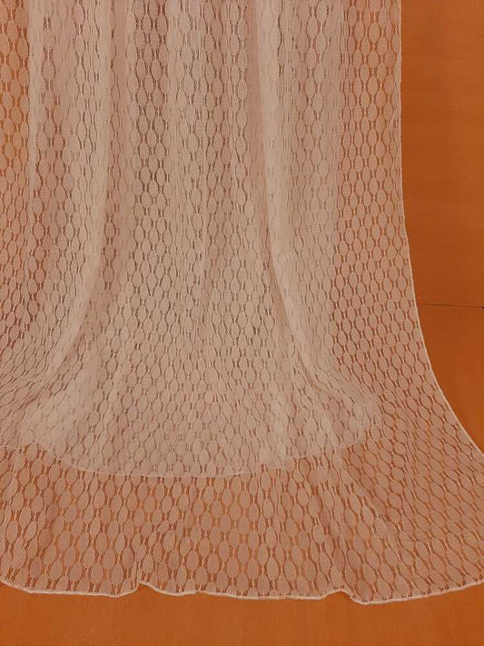 Net Dupatta - White - ZD824