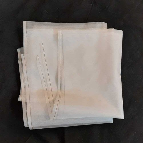 Plain Organza Dupatta - ZD881