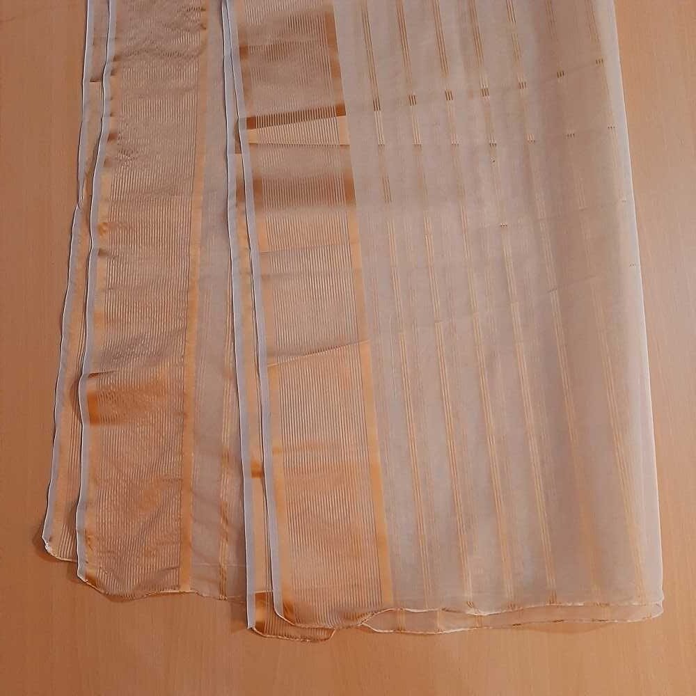 Organza Zari Dupatta  - ZD816