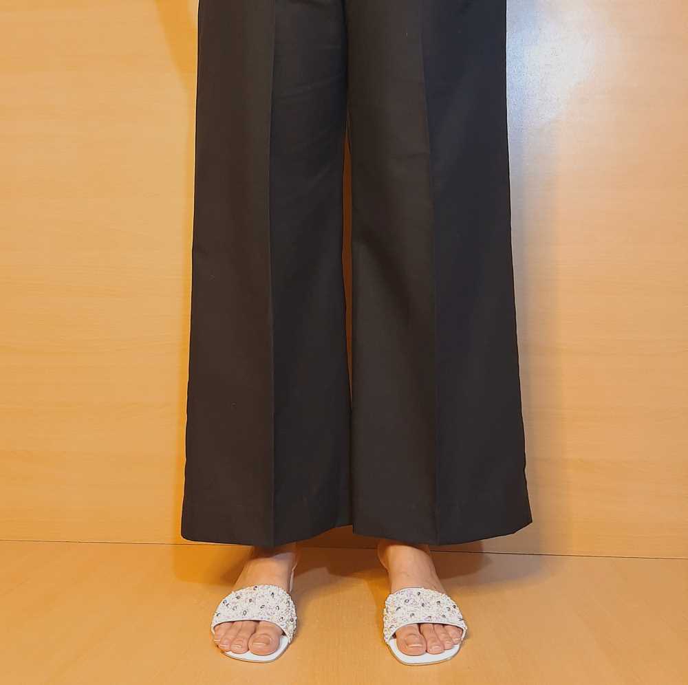 Black palazzo trouser pant Pakistani