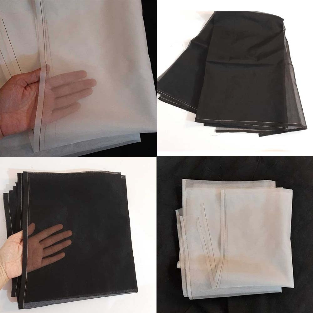 plain organza dupatta