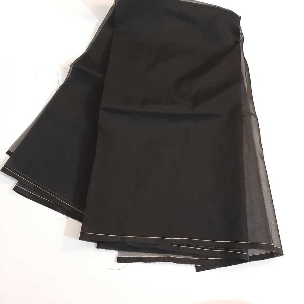 Plain Organza Dupatta - ZD881