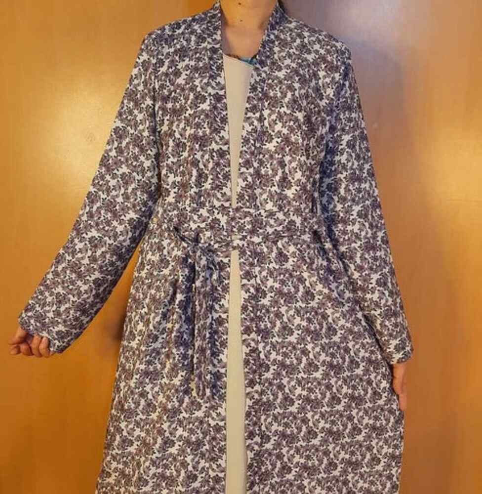 printed georgette abaya