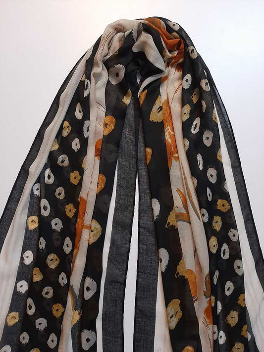 Printed Lawn Scarf Stole – ZSC01