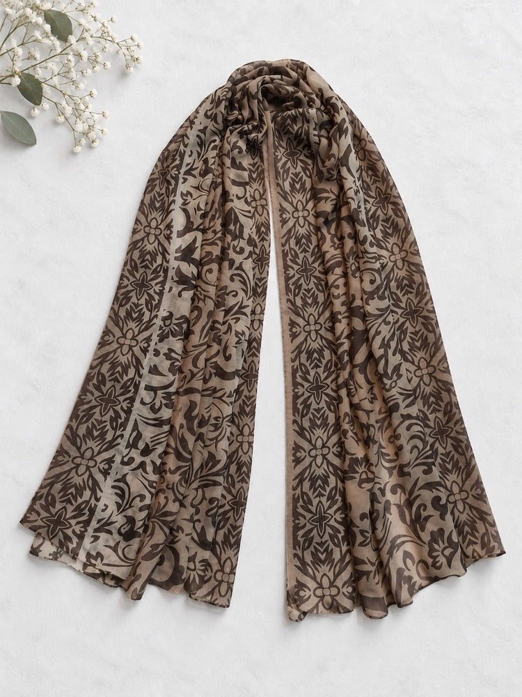 Printed Lawn Scarf Stole – ZSC01