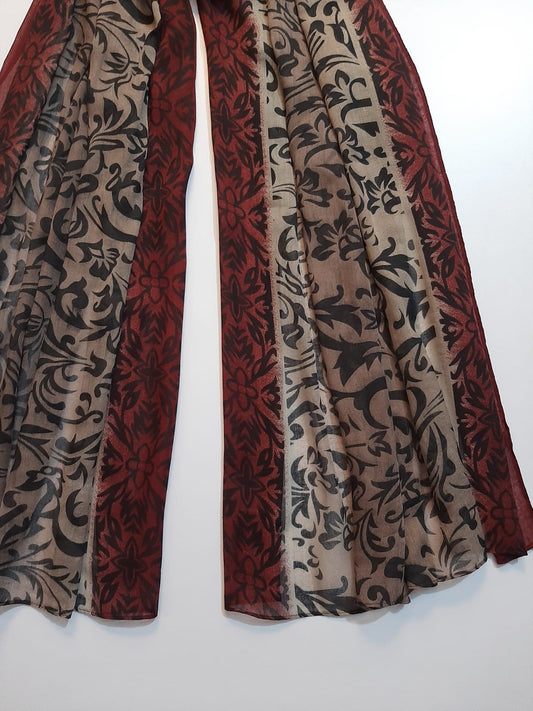 Printed Lawn Scarf Stole – ZSC01
