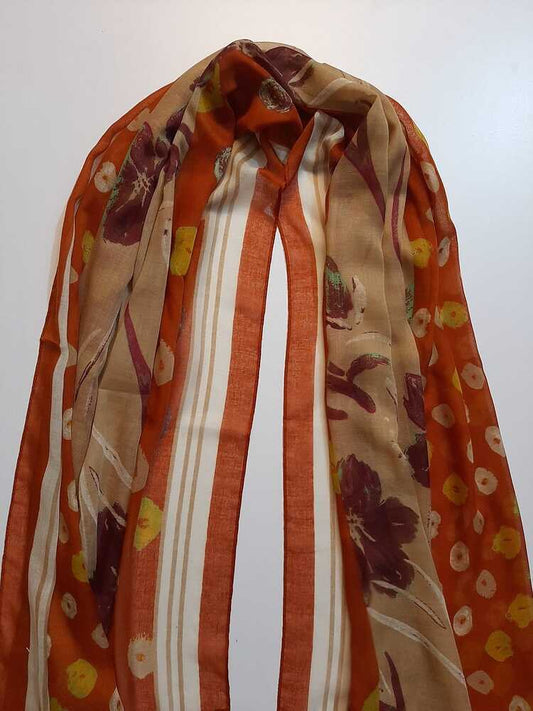 Printed Lawn Scarf Stole – ZSC06