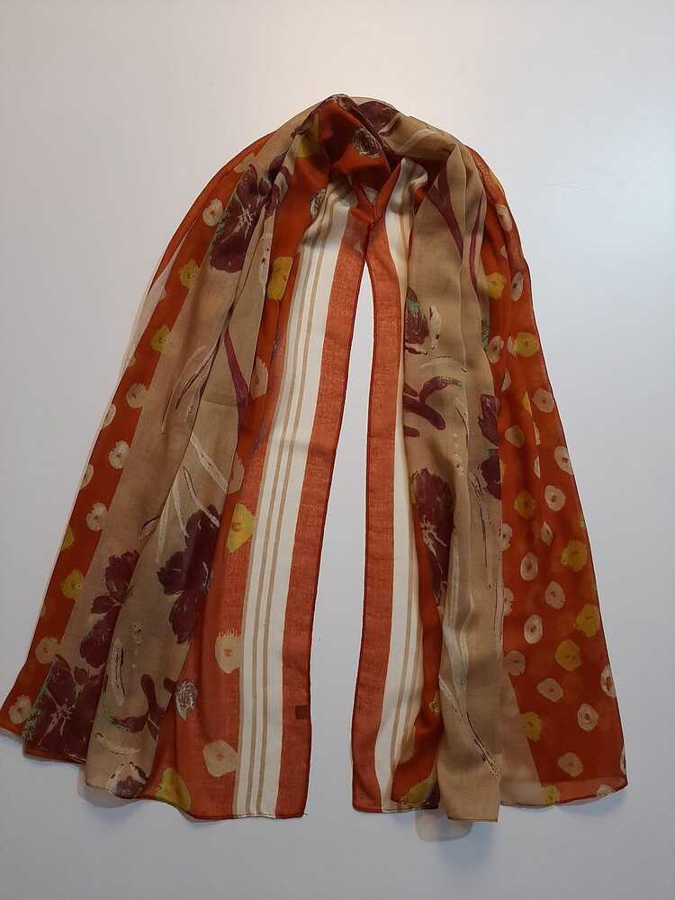 Printed Lawn Scarf Stole – ZSC06