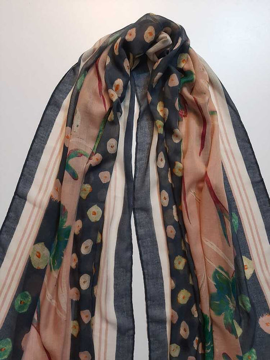 Printed Lawn Scarf Stole – ZSC07