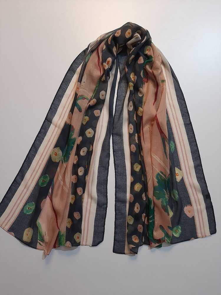 Printed Lawn Scarf Stole – ZSC07