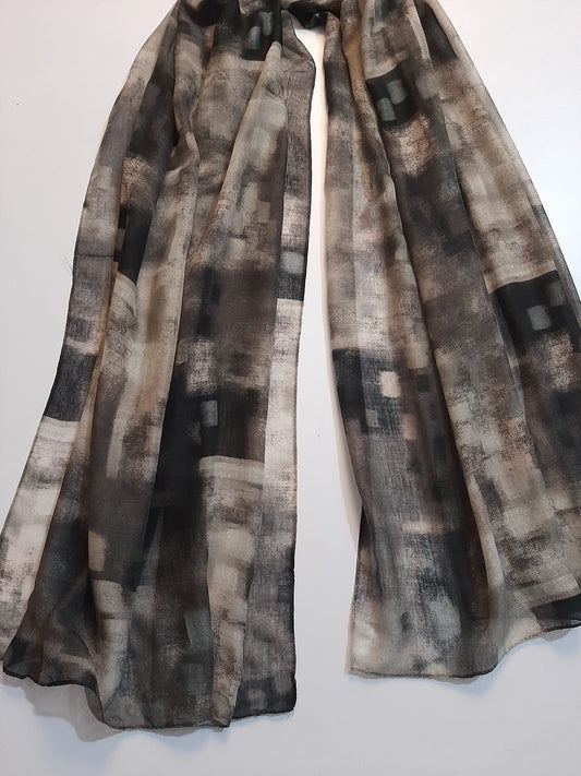 Printed Lawn Scarf Stole – ZSC26