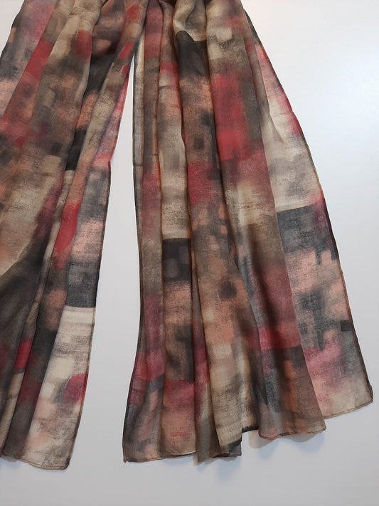 Printed Lawn Scarf Stole – ZSC26