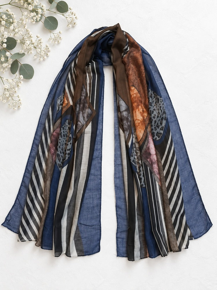 Printed Lawn Stole – ZSC33