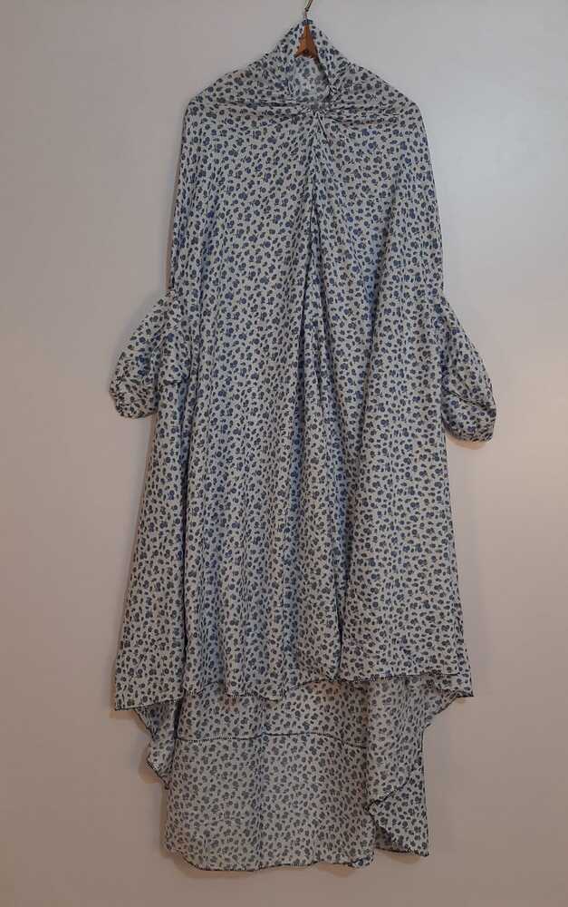 Namaz Chadar With Sleeves Printed Lawn - SH02