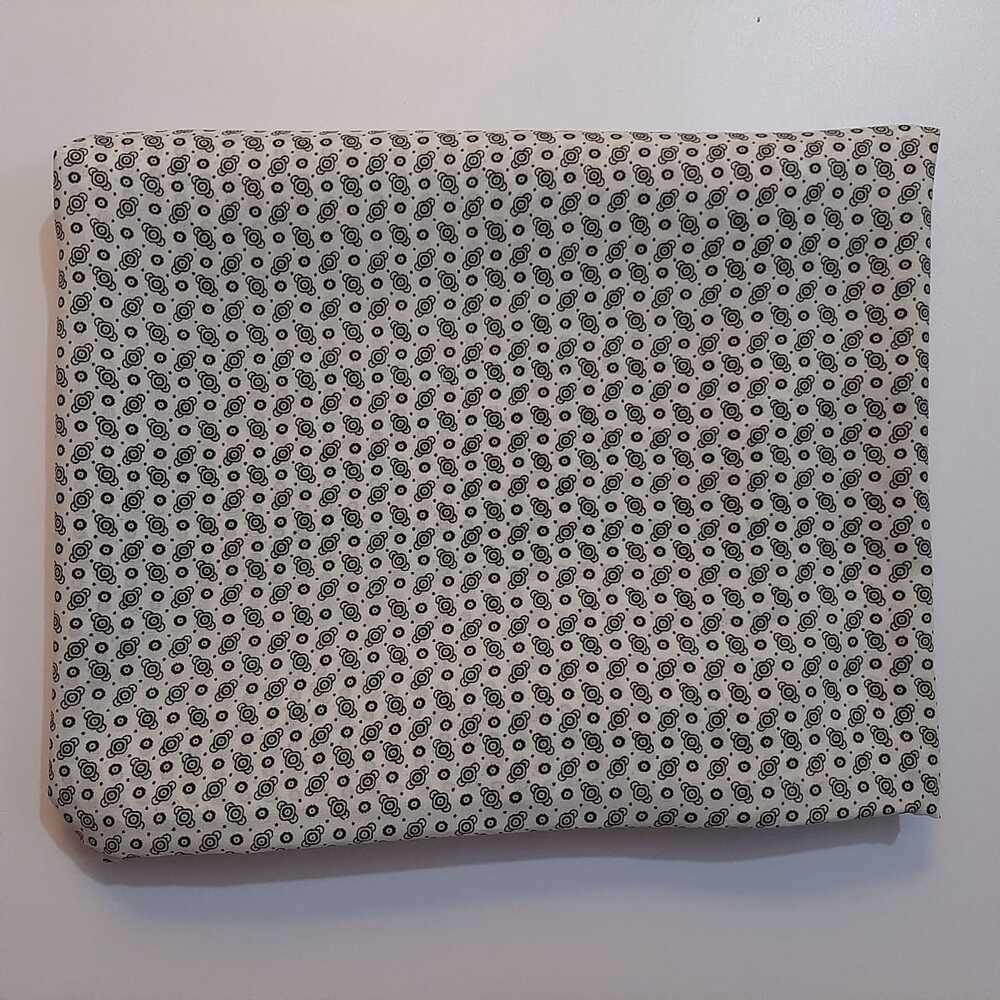 Printed Summer Shawl / Chaddar - Lawn - Black & White - SH07