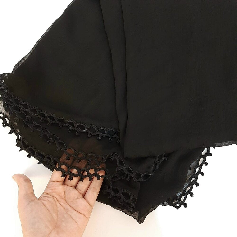 Qureshia Work Chiffon Dupatta - ZD77