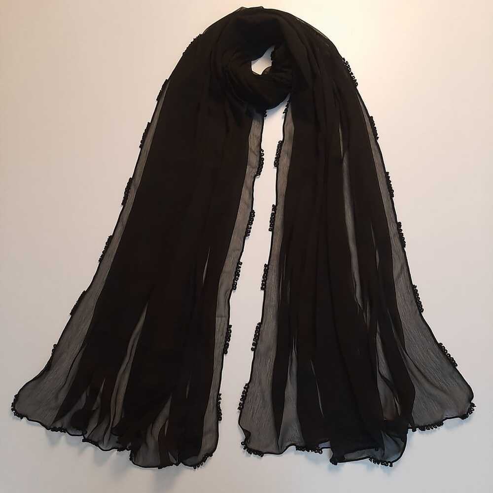 Qureshia Work Chiffon Dupatta - ZD05