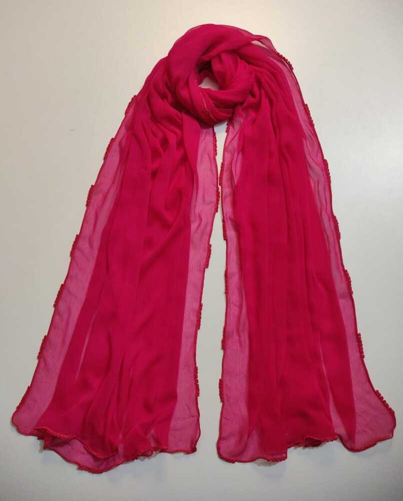 Qureshia Work Chiffon Dupatta - ZD05