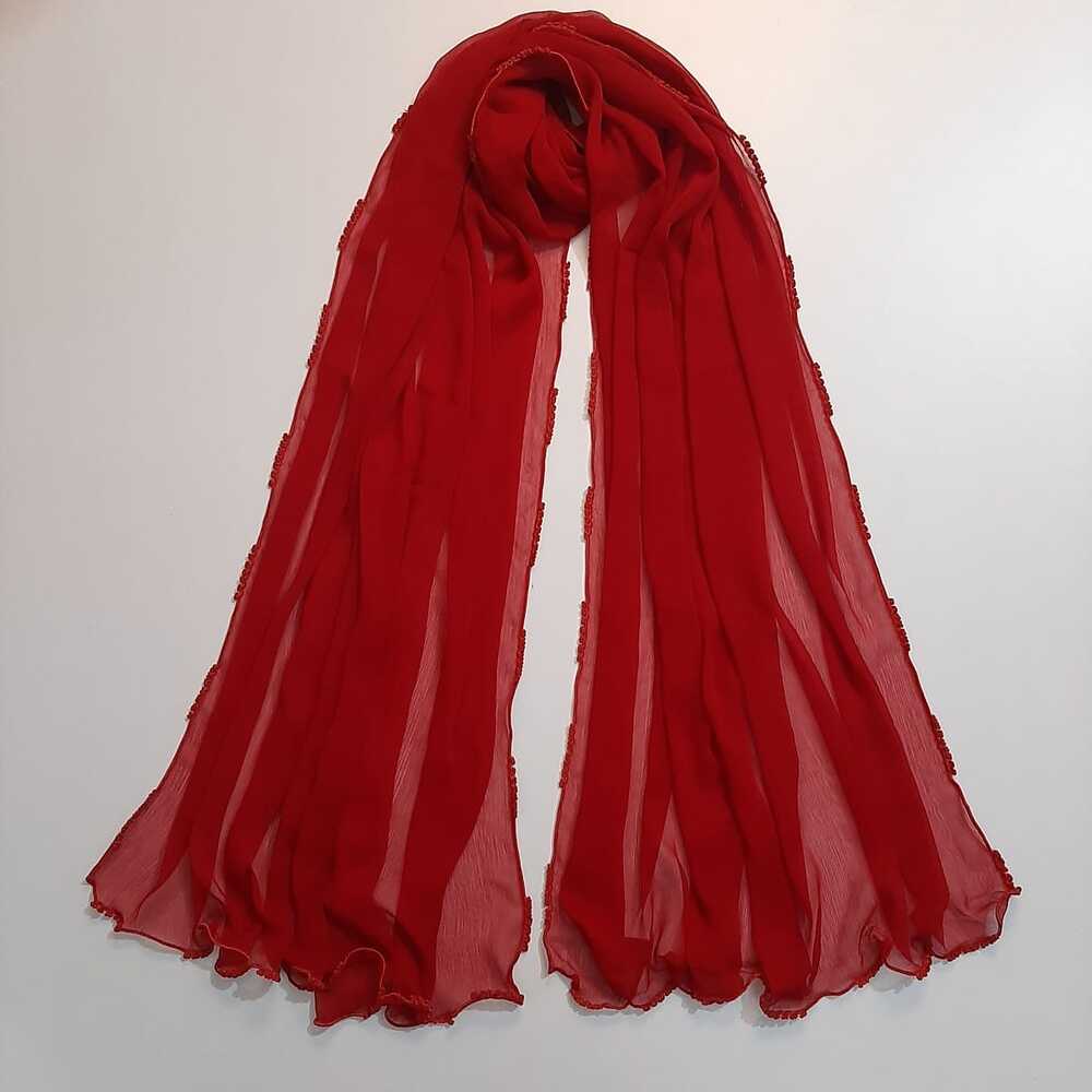 Qureshia Work Chiffon Dupatta - ZD05