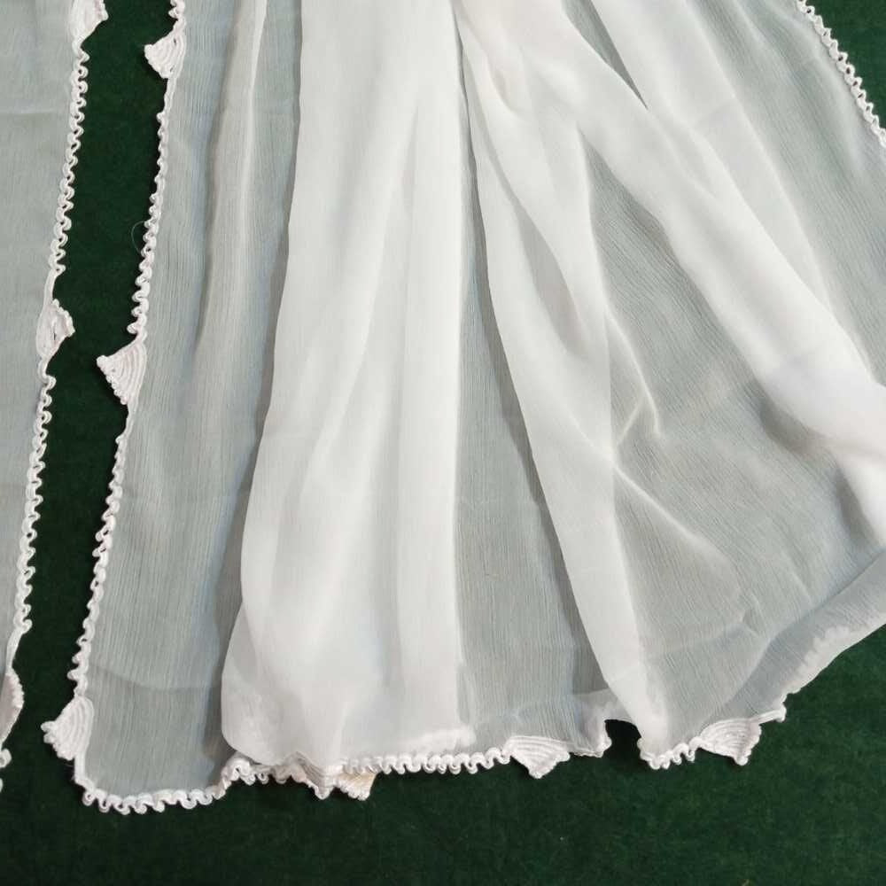 Qureshia Work Chiffon Dupatta - BGD03