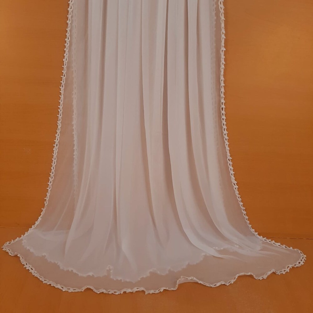 Qureshia Work Chiffon Dupatta - ZD77