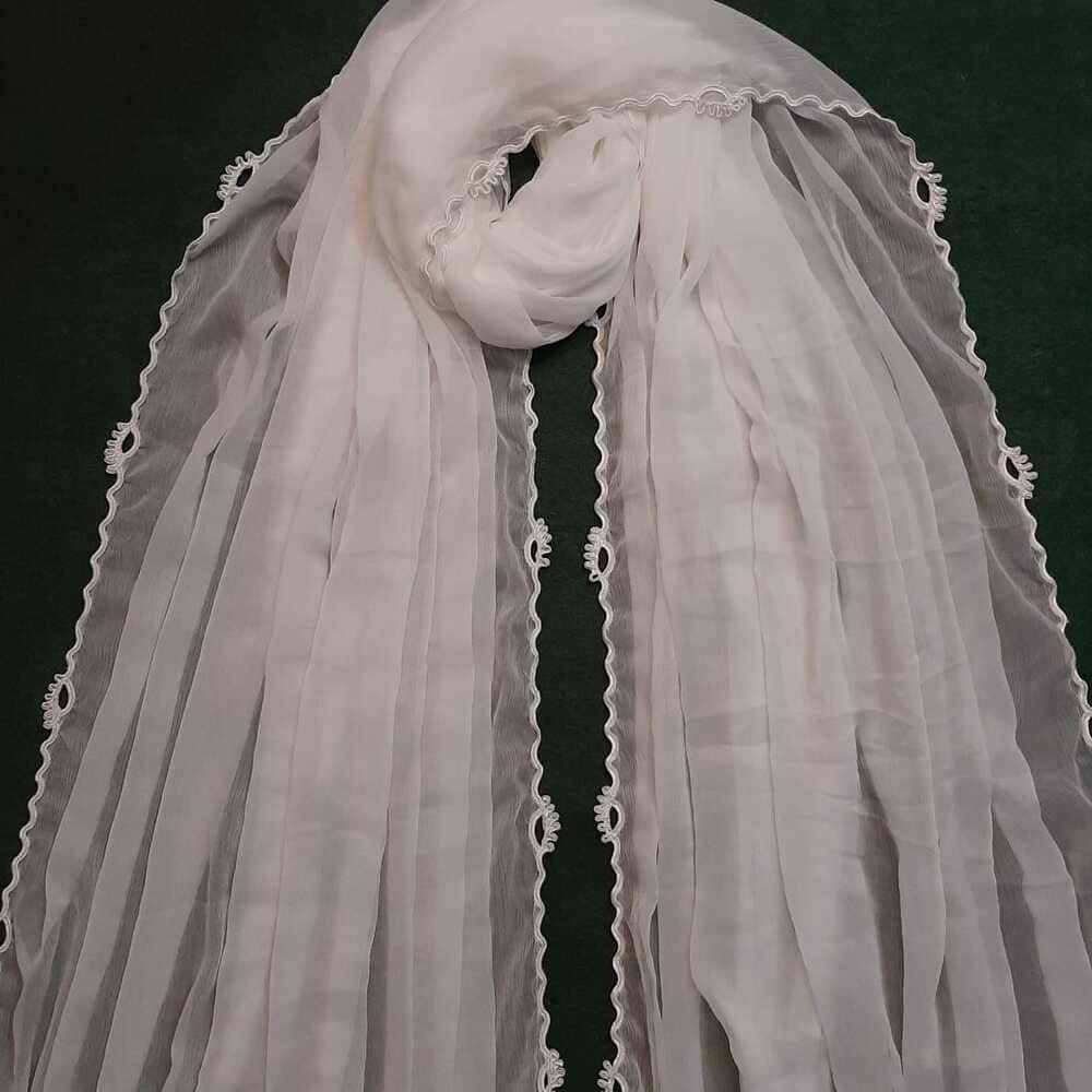 Qureshia Work Chiffon Dupatta - BGD04
