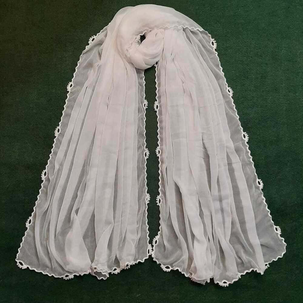 Qureshia Work Chiffon Dupatta - BGD04