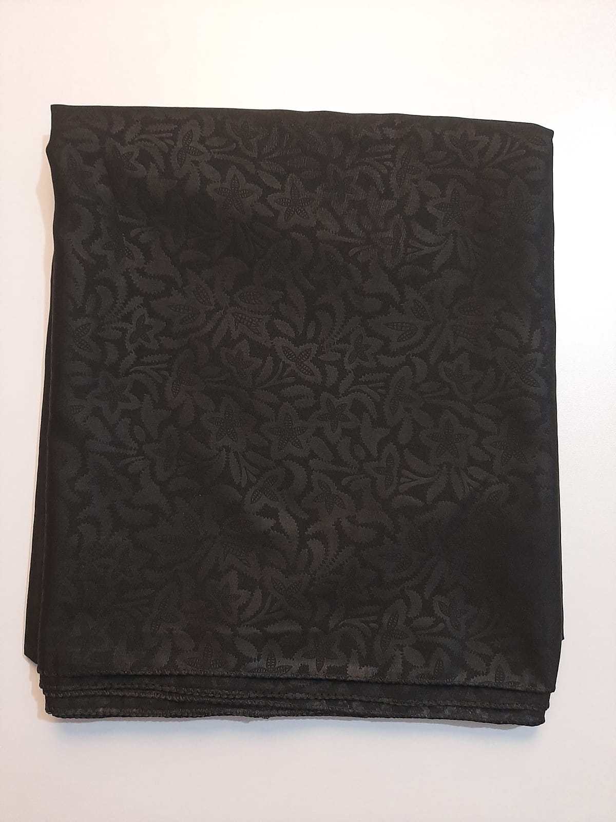 Self Print Shawl / Chaddar - Swiss Lawn - Black