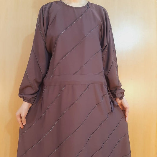 Sequence Nidah Fancy Abaya - ZA154