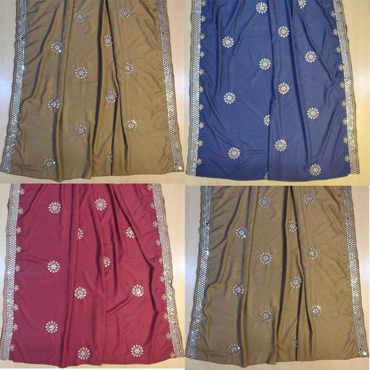 sequence embroided shawl for summer